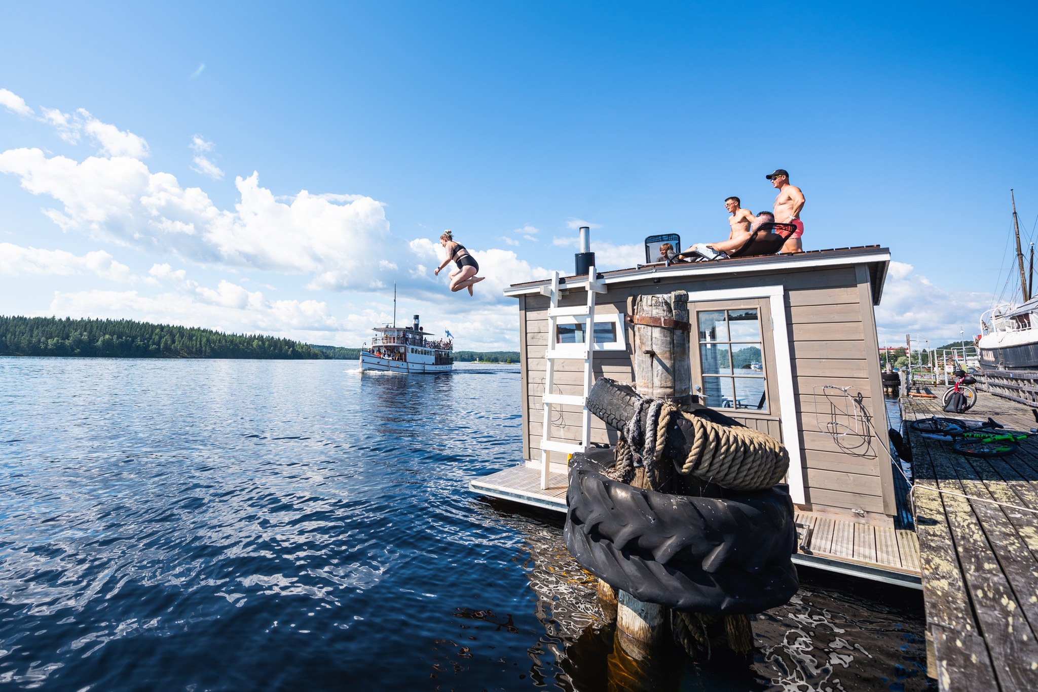 Koko Saimaa saunoo